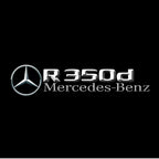 MERCEDES BENZ R 350d LOGO PROJECTOR LIGHTS  (quantity 1 = 1 sets/2 door lights)Nr.03f039