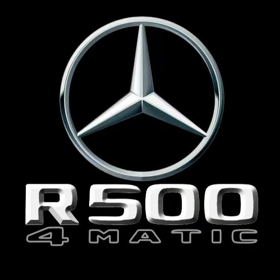 MERCEDES BENZ R 500 LOGO PROJECTOR LIGHTS  (quantity 1 = 1 sets/2 door lights)Nr.03f040