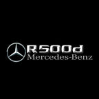 MERCEDES BENZ R 500d LOGO PROJECTOR LIGHTS  (quantity 1 = 1 sets/2 door lights)Nr.03f042