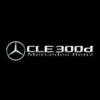 MERCEDES BENZ CLE 300d  LOGO PROJECTOT LIGHTS  (quantity 1 = 1 sets/2 door lights)Nr.03f018