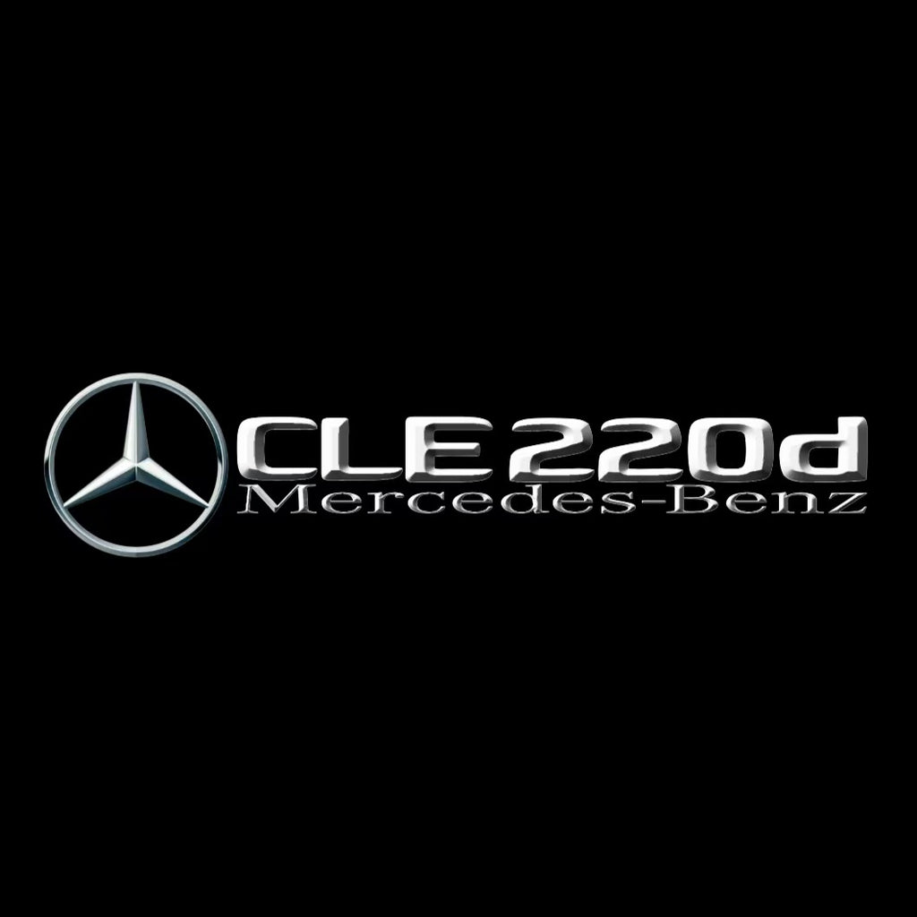 MERCEDES BENZ CLE 220d  LOGO PROJECTOT LIGHTS  (quantity 1 = 1 sets/2 door lights)Nr.03f016
