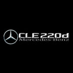 MERCEDES BENZ CLE 220d  LOGO PROJECTOT LIGHTS  (quantity 1 = 1 sets/2 door lights)Nr.03f016