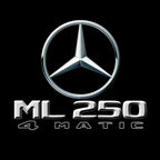 MERCEDES BENZ ML 250 LOGO PROJECTOR LIGHTS  (quantity 1 = 1 sets/2 door lights)Nr.03f013
