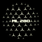 MERCEDES BENZ ML 280 LOGO PROJECTOR LIGHTS  (quantity 1 = 1 sets/2 door lights)Nr.03f017