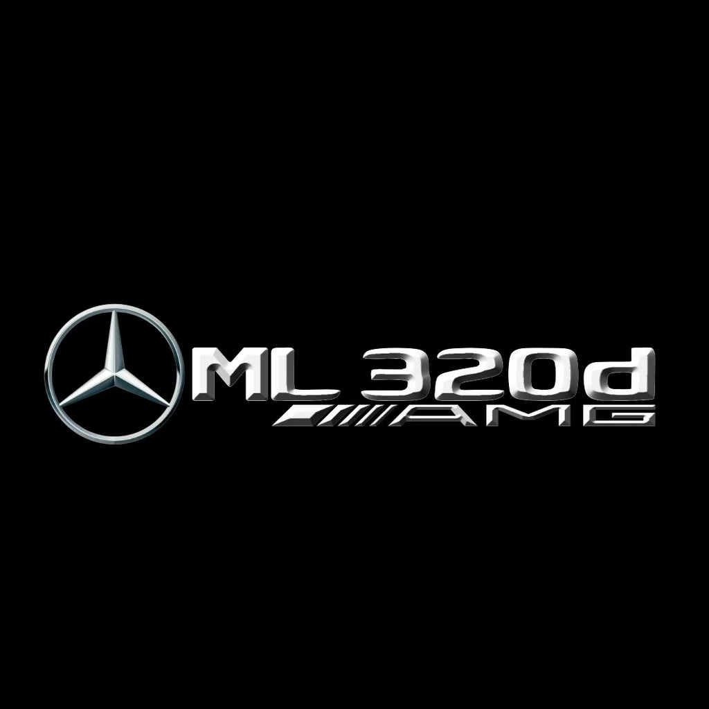 MERCEDES BENZ ML 320d LOGO PROJECTOR LIGHTS  (quantity 1 = 1 sets/2 door lights)Nr.03f024