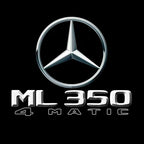 MERCEDES BENZ ML 350 LOGO PROJECTOR LIGHTS  (quantity 1 = 1 sets/2 door lights)Nr.03f025