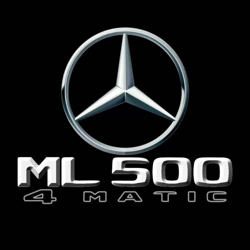 MERCEDES BENZ ML 500 LOGO PROJECTOR LIGHTS  (quantity 1 = 1 sets/2 door lights)Nr.03f037