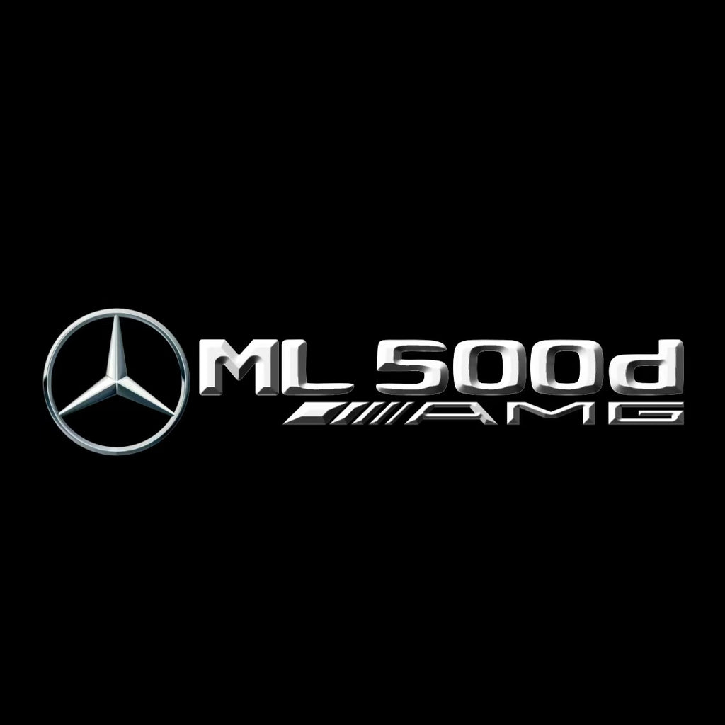MERCEDES BENZ ML 500d LOGO PROJECTOR LIGHTS  (quantity 1 = 1 sets/2 door lights)Nr.03f039