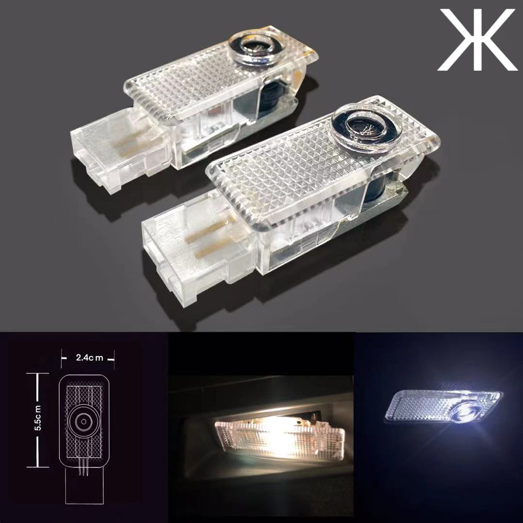 SUBARU ORIGINAL LOGO PROJECROTR LIGHTS (quantity 1 = 1 sets/2 door lights) Nr.7