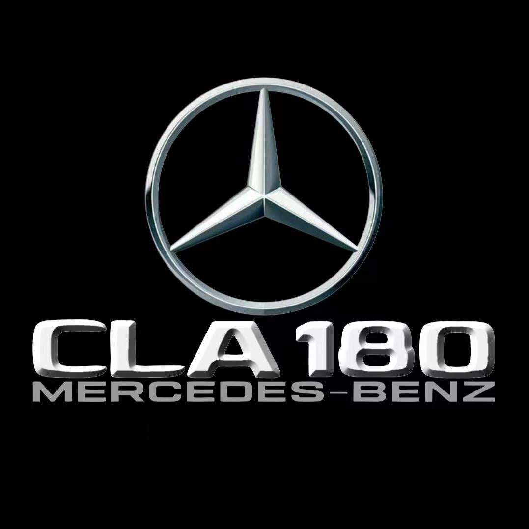 MERCEDES BENZ CLA 180  LOGO PROJECTOT LIGHTS  (quantity 1 = 1 sets/2 door lights)Nr.03f013