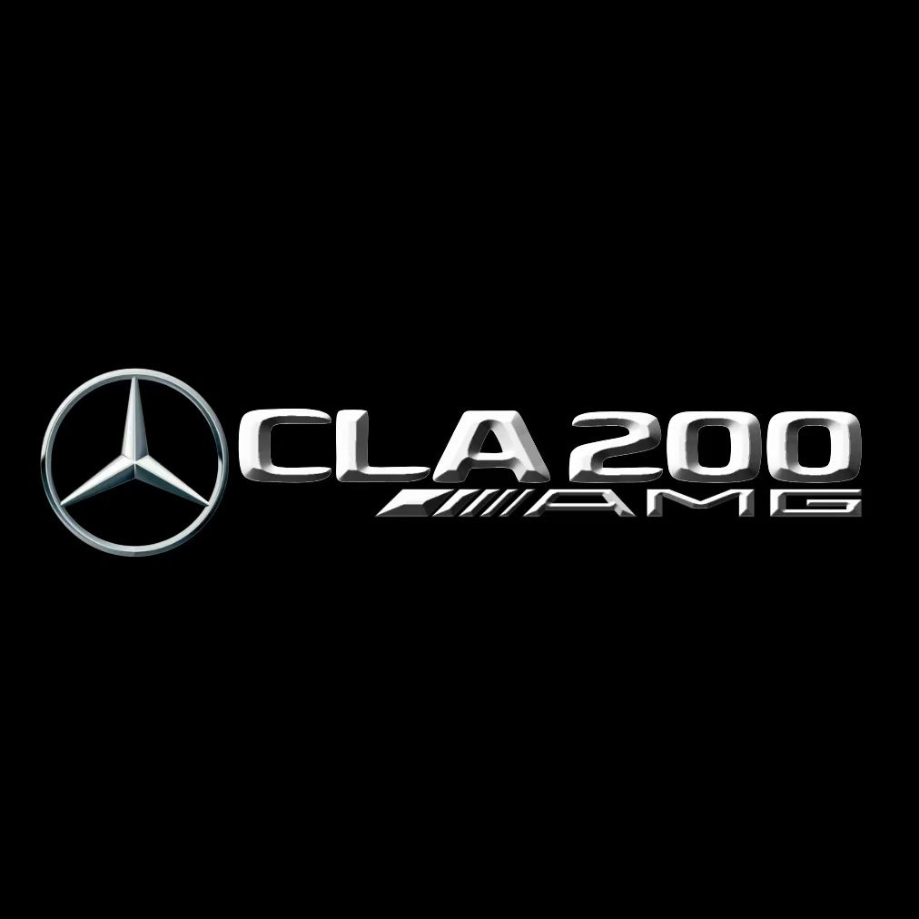 MERCEDES BENZ CLA 200  LOGO PROJECTOT LIGHTS  (quantity 1 = 1 sets/2 door lights)Nr.03f017