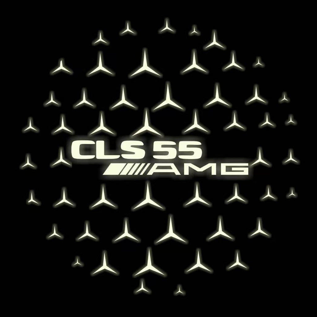 MERCEDES BENZ  CLS 55 AMG  LOGO PROJECTOT LIGHTS  (quantity 1 = 1 sets/2 door lights)Nr.03f012