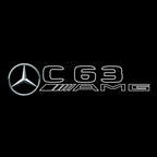 MERCEDES BENZ  C63 AMG LOGO PROJECTOT LIGHTS  (quantity 1 = 1 sets/2 door lights)Nr.03f015