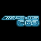 MERCEDES BENZ  C63 AMG LOGO PROJECTOT LIGHTS  (quantity 1 = 1 sets/2 door lights)Nr.03f017
