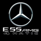 MERCEDES BENZ E55 AMG LOGO PROJECTOT LIGHTS  (quantity 1 = 1 sets/2 door lights)Nr.03f03