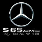 MERCEDES BENZ S 65 AMG LOGO PROJECTOR LIGHTS  (quantity 1 = 1 sets/2 door lights)Nr.03f013
