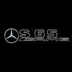 MERCEDES BENZ S 65 AMG LOGO PROJECTOR LIGHTS  (quantity 1 = 1 sets/2 door lights)Nr.03f014