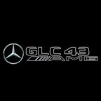 MERCEDES BENZ GLC 43 AMG LOGO PROJECTOR LIGHTS  (quantity 1 = 1 sets/2 door lights)Nr.03f027