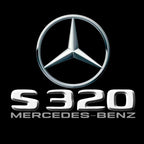 MERCEDES BENZ S 320 LOGO PROJECTOR LIGHTS  (quantity 1 = 1 sets/2 door lights)Nr.03f022