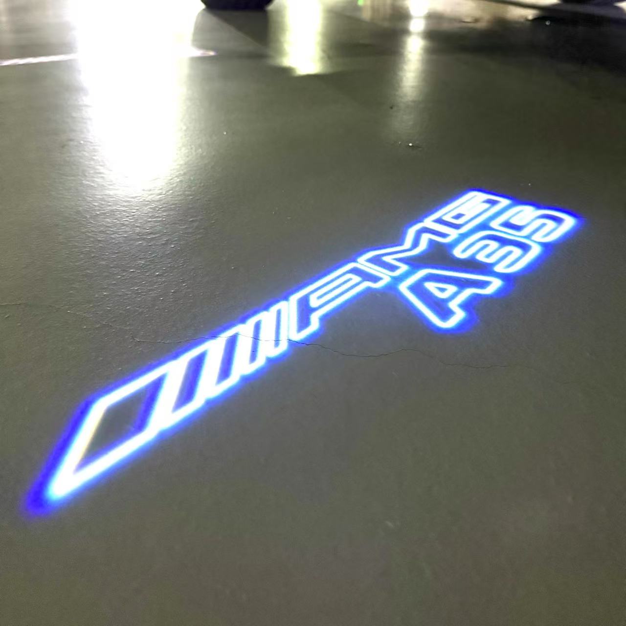 MERCEDES BENZ A35 AMG  LOGO PROJECTOR LIGHTS  (quantity 1 = 1 sets/2 door lights)Nr.03f021