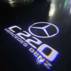 MERCEDES BENZ  C 220 LOGO PROJECTOT LIGHTS  (quantity 1 = 1 sets/2 door lights)Nr.03f024