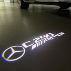 MERCEDES BENZ  C 250 AMG LOGO PROJECTOT LIGHTS  (quantity 1 = 1 sets/2 door lights)Nr.03f029