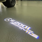 MERCEDES BENZ E 200L AMG LOGO PROJECTOT LIGHTS  (quantity 1 = 1 sets/2 door lights)Nr.03f014