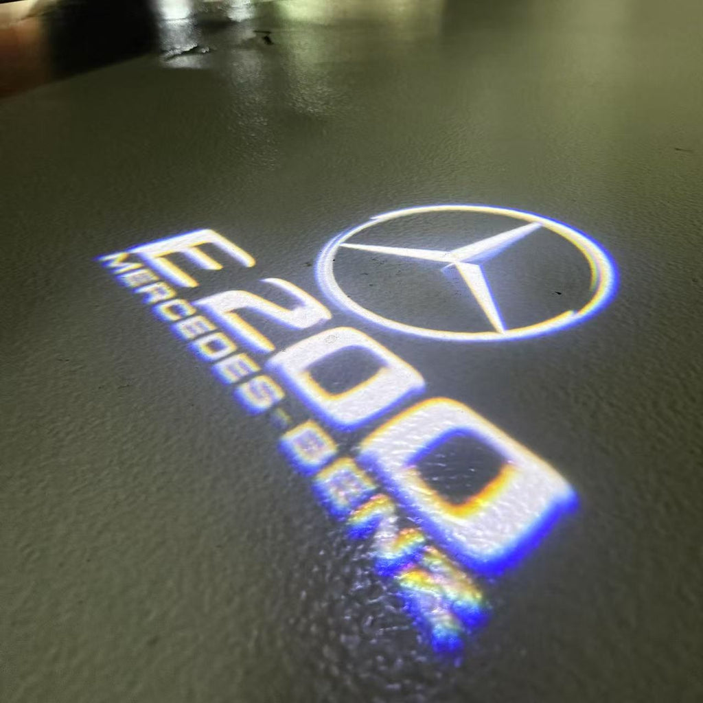 MERCEDES BENZ E 200 LOGO PROJECTOT LIGHTS  (quantity 1 = 1 sets/2 door lights)Nr.03f013