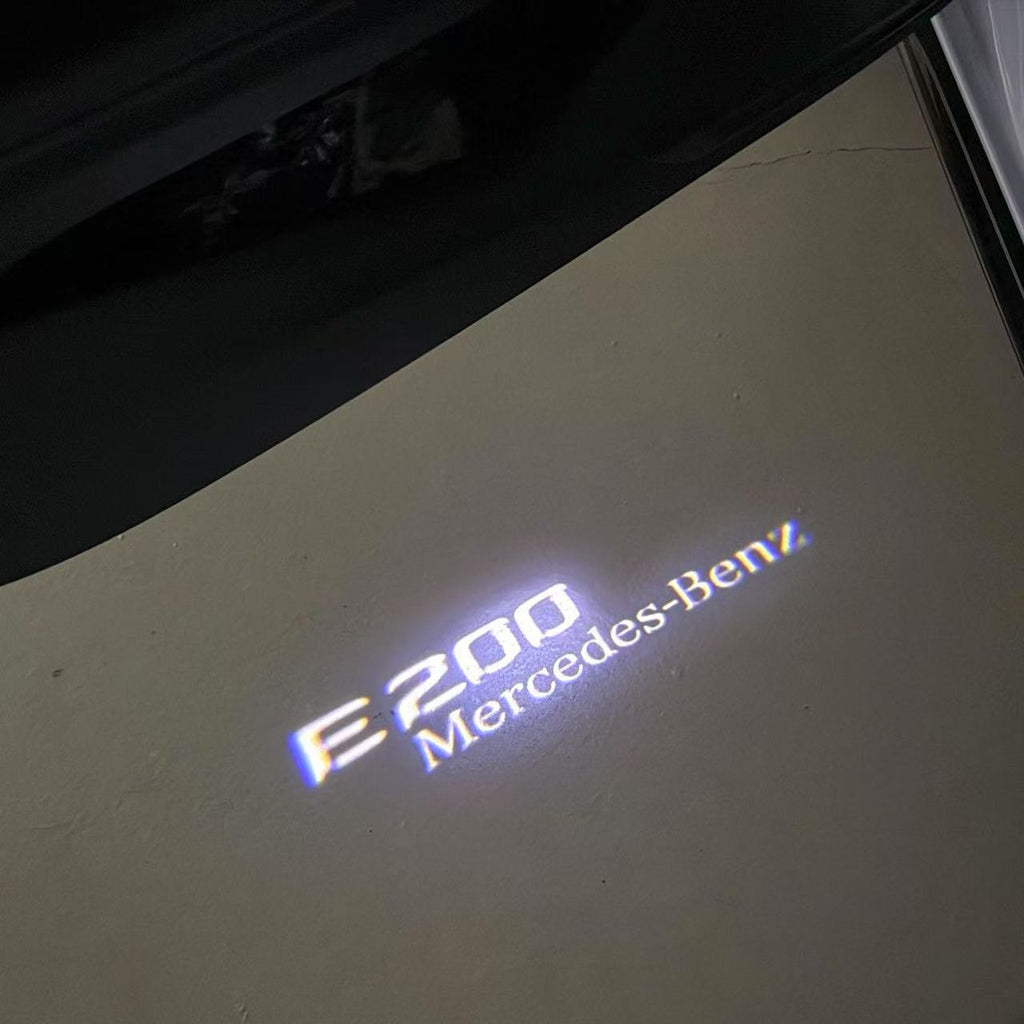 MERCEDES BENZ E 200 LOGO PROJECTOT LIGHTS  (quantity 1 = 1 sets/2 door lights)Nr.03f016