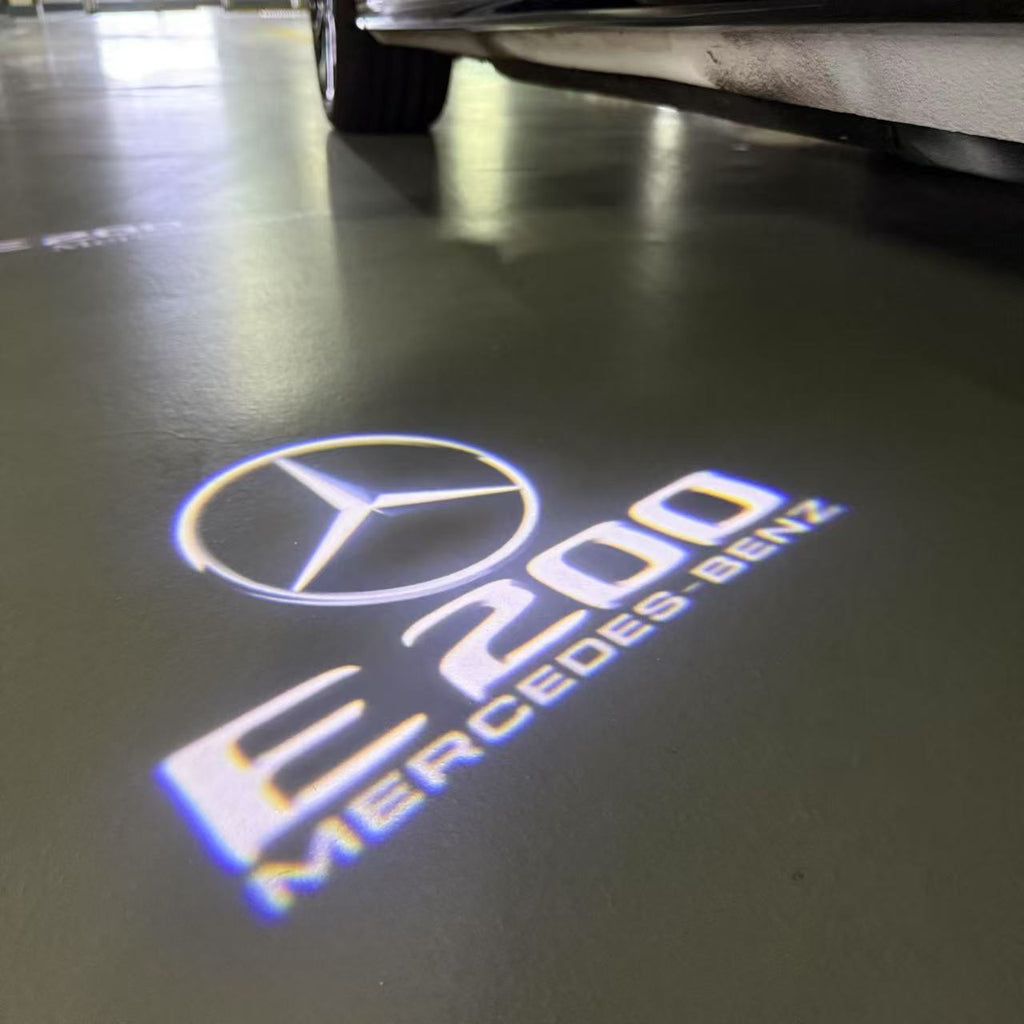 MERCEDES BENZ E 200 LOGO PROJECTOT LIGHTS  (quantity 1 = 1 sets/2 door lights)Nr.03f013