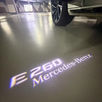 MERCEDES BENZ E 260L AMG LOGO PROJECTOT LIGHTS  (quantity 1 = 1 sets/2 door lights)Nr.03f026