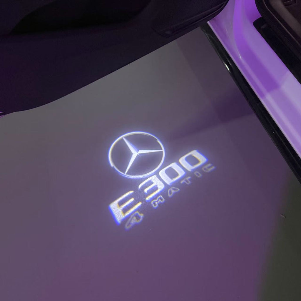 MERCEDES BENZ E 300 LOGO PROJECTOT LIGHTS  (quantity 1 = 1 sets/2 door lights)Nr.03f030