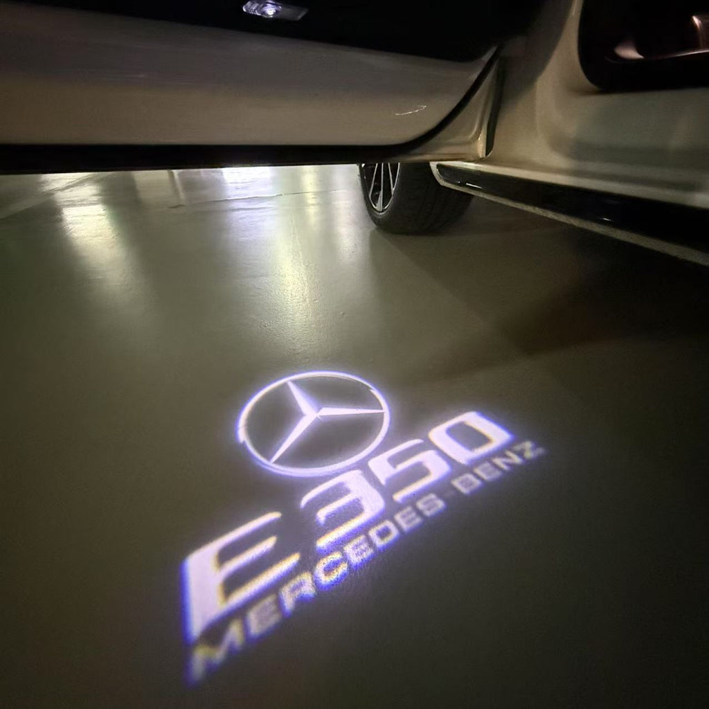 MERCEDES BENZ E 350 LOGO PROJECTOT LIGHTS  (quantity 1 = 1 sets/2 door lights)Nr.03f040