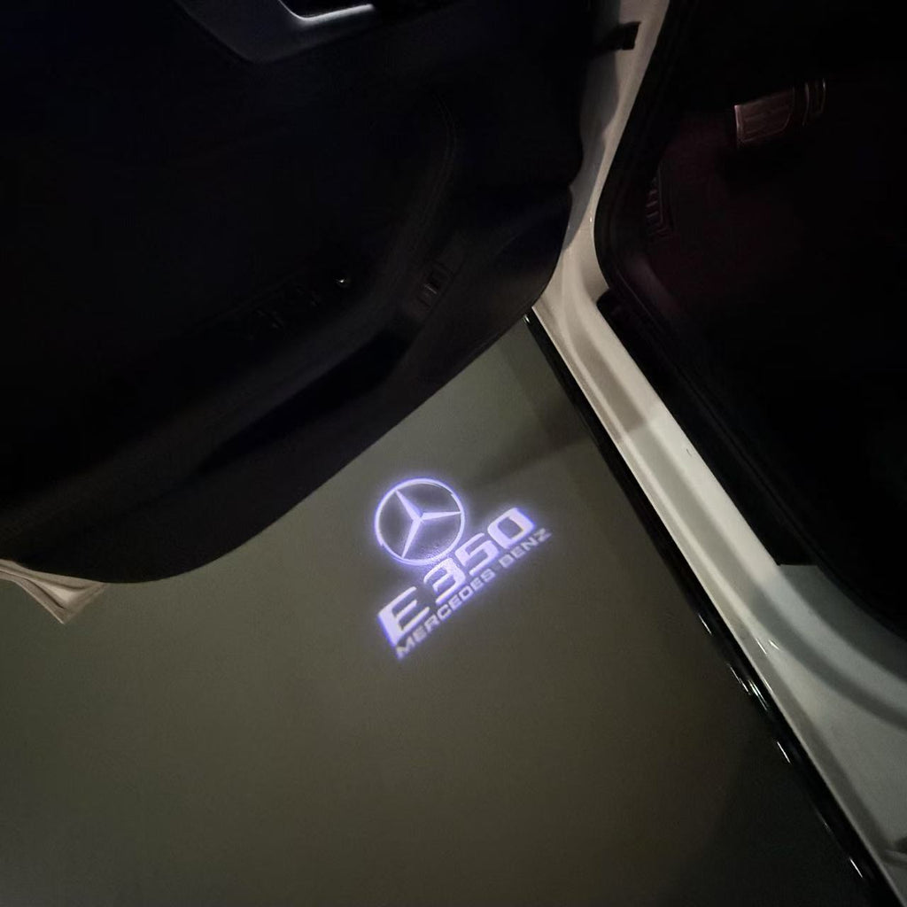 MERCEDES BENZ E 350 LOGO PROJECTOT LIGHTS  (quantity 1 = 1 sets/2 door lights)Nr.03f040