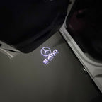 MERCEDES BENZ S 450 LOGO PROJECTOR LIGHTS  (quantity 1 = 1 sets/2 door lights)Nr.03f035