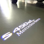 MERCEDES BENZ S 450 LOGO PROJECTOR LIGHTS  (quantity 1 = 1 sets/2 door lights)Nr.03f038