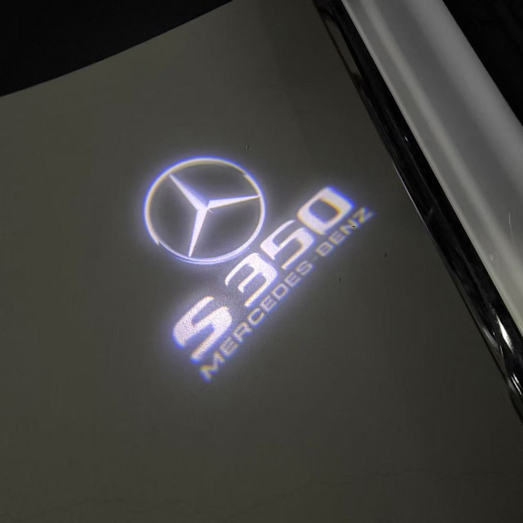 MERCEDES BENZ S 350 LOGO PROJECTOR LIGHTS  (quantity 1 = 1 sets/2 door lights)Nr.03f027