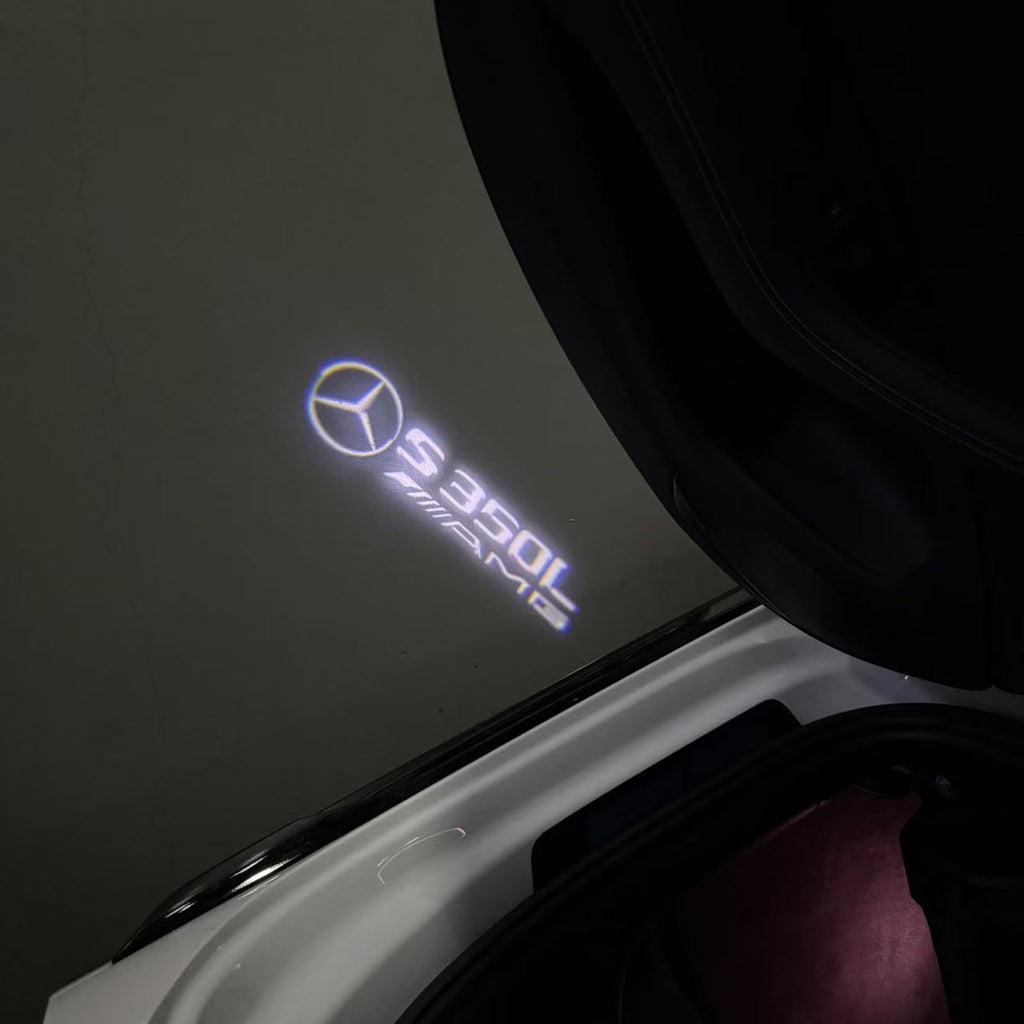 MERCEDES BENZ S 350L LOGO PROJECTOR LIGHTS  (quantity 1 = 1 sets/2 door lights)Nr.03f026