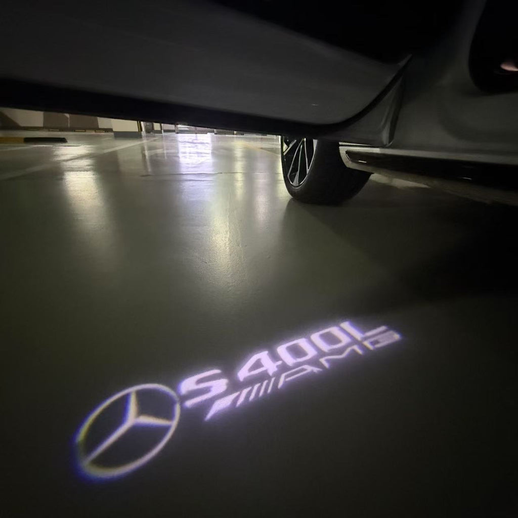 MERCEDES BENZ S 400L LOGO PROJECTOR LIGHTS  (quantity 1 = 1 sets/2 door lights)Nr.03f032