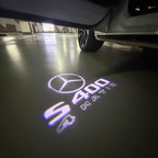 MERCEDES BENZ S 400 LOGO PROJECTOR LIGHTS  (quantity 1 = 1 sets/2 door lights)Nr.03f031