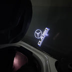 MERCEDES BENZ CLA 180  LOGO PROJECTOT LIGHTS  (quantity 1 = 1 sets/2 door lights)Nr.03f013