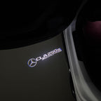MERCEDES BENZ CLA 250e AMG  LOGO PROJECTOT LIGHTS  (quantity 1 = 1 sets/2 door lights)Nr.03f024