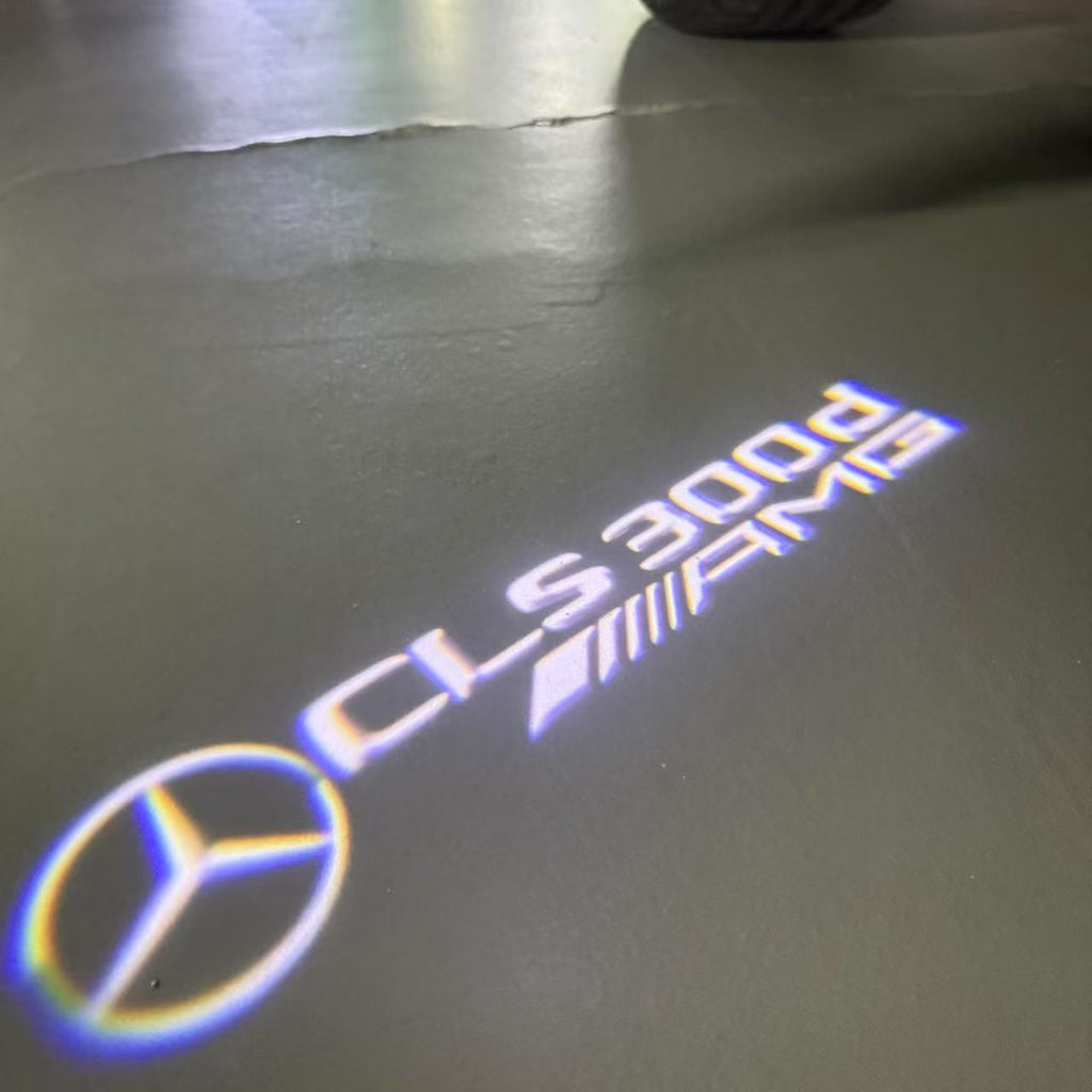 MERCEDES BENZ  CLS 300d AMG LOGO PROJECTOT LIGHTS  (quantity 1 = 1 sets/2 door lights)Nr.03f026