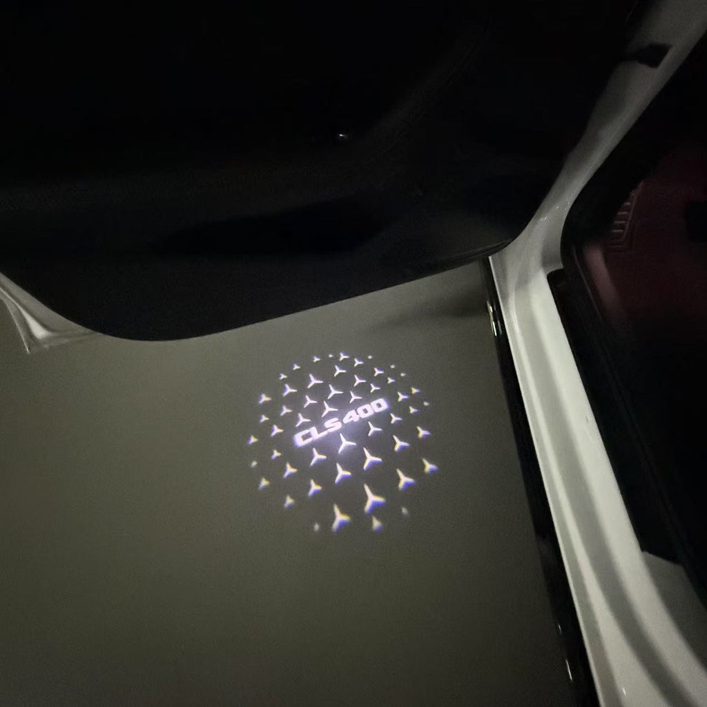 MERCEDES BENZ  CLS 400 LOGO PROJECTOT LIGHTS  (quantity 1 = 1 sets/2 door lights)Nr.03f031