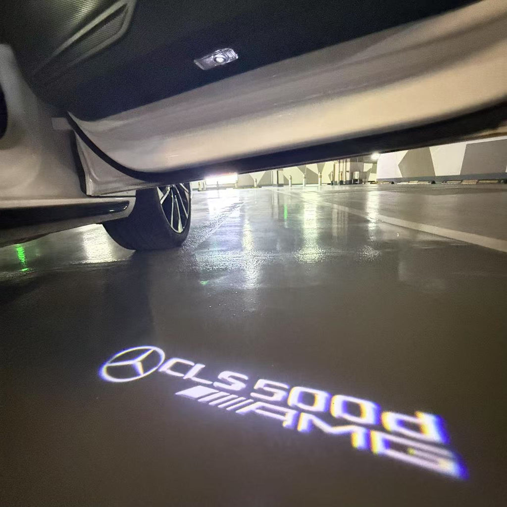 MERCEDES BENZ  CLS 500d AMG LOGO PROJECTOT LIGHTS  (quantity 1 = 1 sets/2 door lights)Nr.03f035
