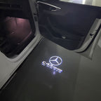 MERCEDES BENZ  C43 AMG LOGO PROJECTOT LIGHTS  (quantity 1 = 1 sets/2 door lights)Nr.03f03