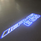 MERCEDES BENZ E55 AMG LOGO PROJECTOT LIGHTS  (quantity 1 = 1 sets/2 door lights)Nr.03f07