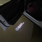 MERCEDES BENZ E55 AMG LOGO PROJECTOT LIGHTS  (quantity 1 = 1 sets/2 door lights)Nr.03f04