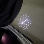 MERCEDES BENZ E63 AMG LOGO PROJECTOT LIGHTS  (quantity 1 = 1 sets/2 door lights)Nr.03f08