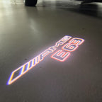 MERCEDES BENZ E63 AMG LOGO PROJECTOT LIGHTS  (quantity 1 = 1 sets/2 door lights)Nr.03f011